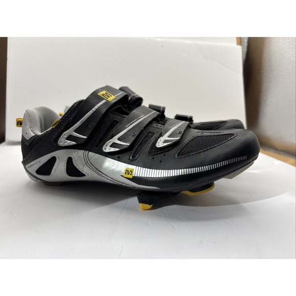 Mavic Shoes Womens Size 7 Ergo Ride MTB Cycling Cleats Sneakers Black - Picture 8 of 13